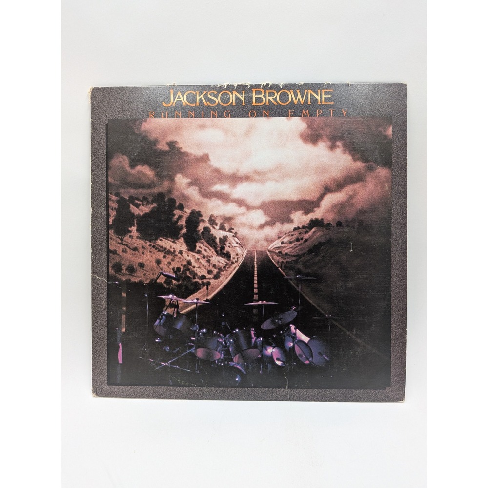 Jackson Browne Running on Empty Vinyl LP 1977 Asylum 6E-113 Gatefold Booklet